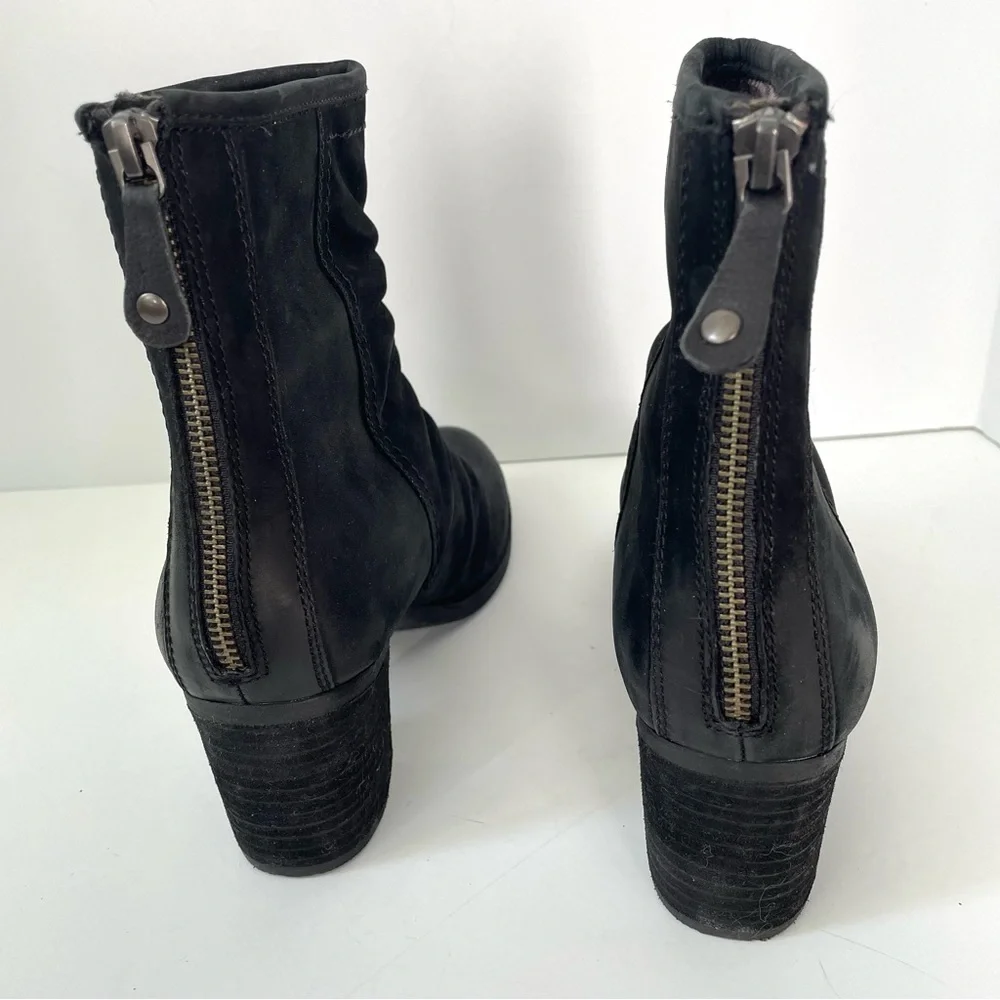 Rockport Natashya Slouch Black Suede Boots